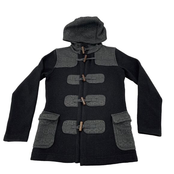 Patagonia Better Sweater Icelandic Coat Jacket Womens XS Hooded Gray Style 25081